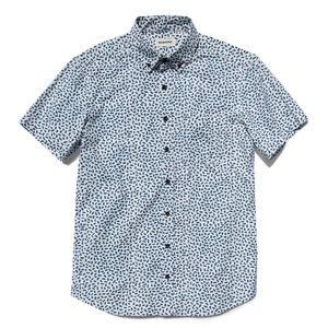 Taylor Stitch Short Sleeve Jack Shirt in Brush Strokes - 42 Large
